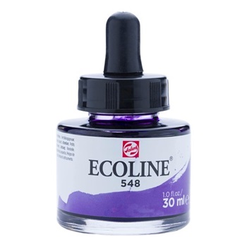 Acuarela Ecoline Liquida 548 Violeta Azulado 30ml