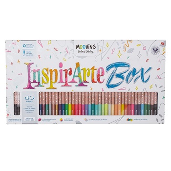 Lapiz Color Coloring X 40 Inspirate