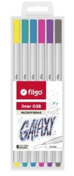 Marcador Filgo Marker 036 1mm X 6 Galaxy