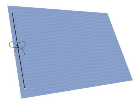 Carpeta N 6 Lama Telada Azul