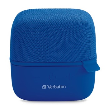 Parlantes Verbatim Portable Cube Azul