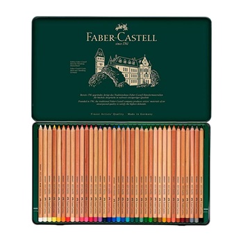 Lapiz Color Faber Pastel Pencil Pitt X 36 Colores