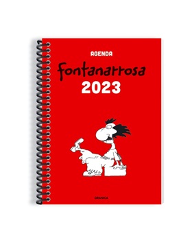 Agenda 2023 Granica Fontanarosa Anillada Verde/Roja