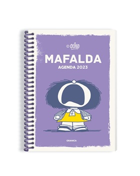 Agenda 2024 Granica Mafalda Feminista Espiral Violeta/Verde