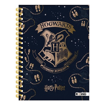 Harry Potter Cuaderno 16x21 Espiral T/D