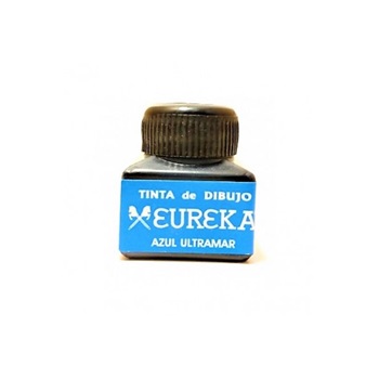 Tinta China Eureka X 15 Cc Azul Ultramar