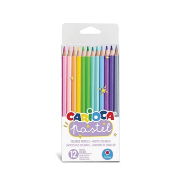 Lapiz Color Carioca Pastel X 12
