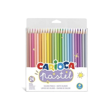 Lapiz Color Carioca Pastel X 24
