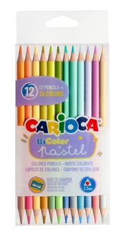 Lapiz Color Carioca Pastel Birello X 12