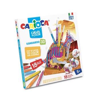 Set Carioca Create/Color Canguro 3d