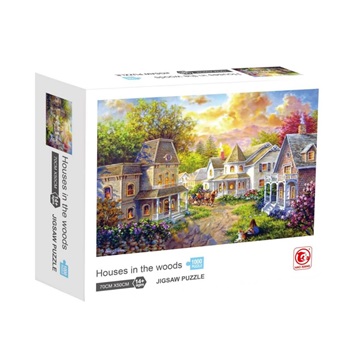Puzzles 1000 Piezas Ft495 Houses in the Woods