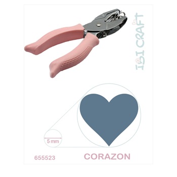 Perforadora Ibi Pinza Corazon 5mm