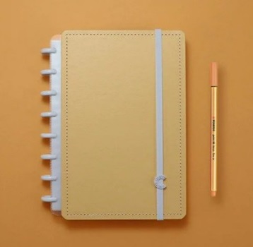Cuaderno Inteligente A5 Pastel Naranja