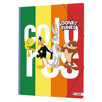 Looney Tunes Carpeta 3 Solapas Con Elastico