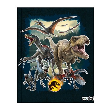 Jurassic World Cuaderno 19,5 X 24 Cm Cosido 48hjs