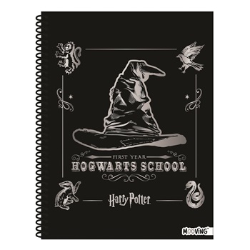 Harry Potter Cuaderno A4 Cuadro Semirrigido