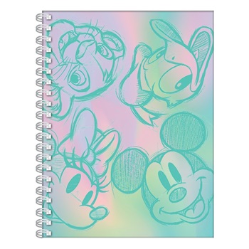 Disney 100 Aã‘os Cuaderno A4 120hs Tapa Dura