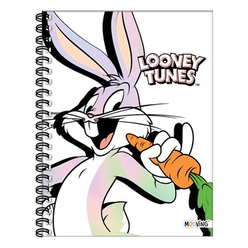 Looney Tunes Cuaderno A4 120hs Tapa Dura
