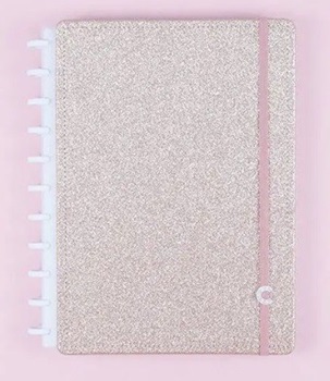 Cuaderno Inteligente A4 Especial Glitter Rosa