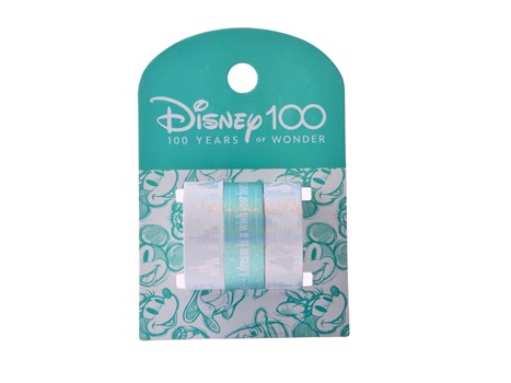 Disney 100 Aã‘os Washi Tape 1,5cm X 3mts X3u