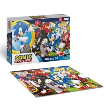 Puzzles 60 Piezas Sonic 3d