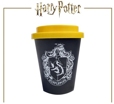 Harry Potter Vaso Chico Cafe Hufflepuff