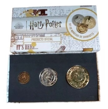 Harry Potter Monedas De Gringotts X3