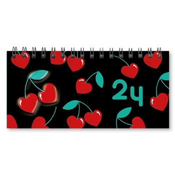 Agenda 2024 Cangini Pocket C/E Semanal Cherry Love