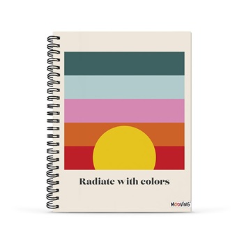 Rainbow Cuaderno A4 96hs Tapa Dura
