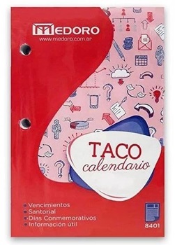 Taco 2024 Calendario Medoro