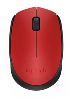 Mouse Logitech M170 Rojo Inalambrico