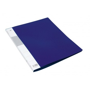 Carpeta Plastico A4 10 Folios Ibi Azul