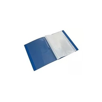 Carpeta Plastico A4 40 Folios Ibi Azul